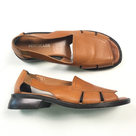 AEROSOLES Shoes - Aerosoles Womens Brown Sandals 8.5B C76